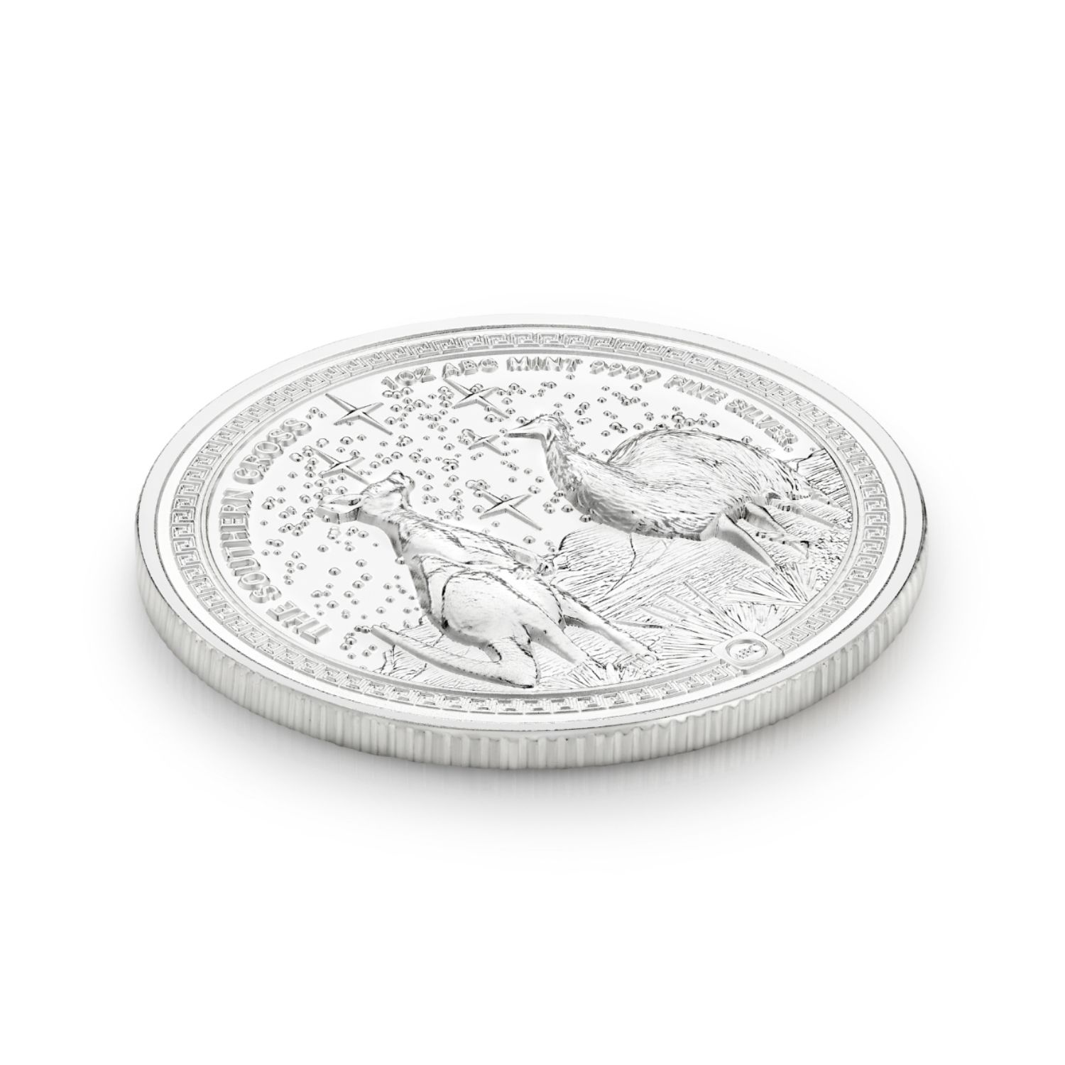 1oz ABC Silver Southern Cross Coin - High Relief Silver - Image 3